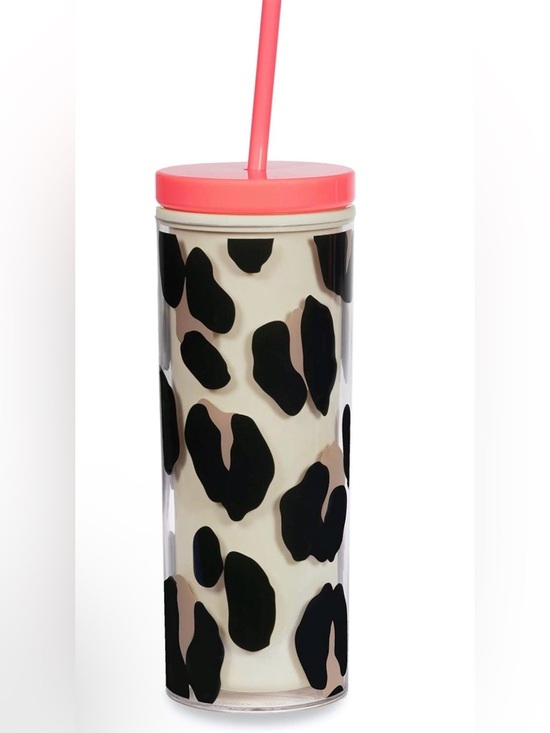 kate spade Other - kate spade Leopard Spot Tumbler 24oz